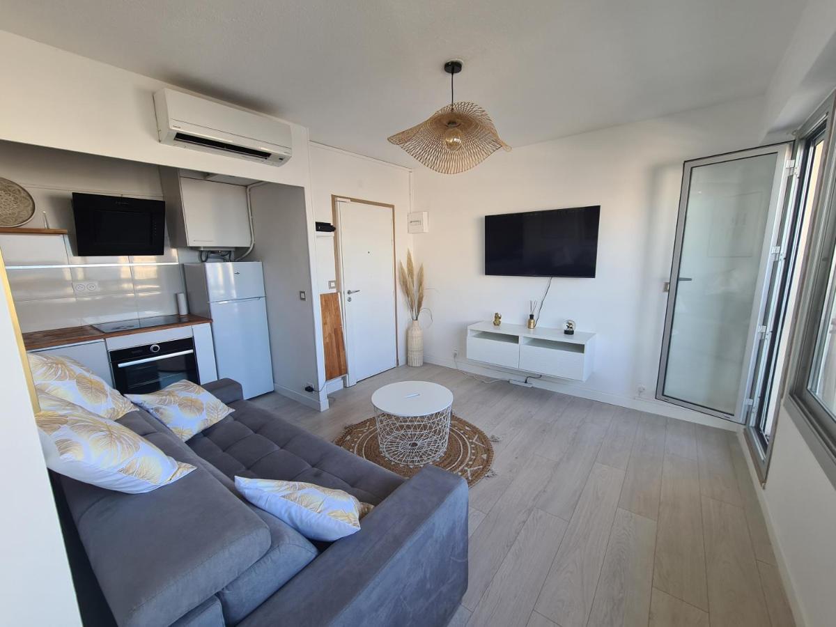 Appartement Lumineux Avec Vue Sur Mer A 50 M De La Plage Et Du Centre La Grande-Motte Eksteriør bilde