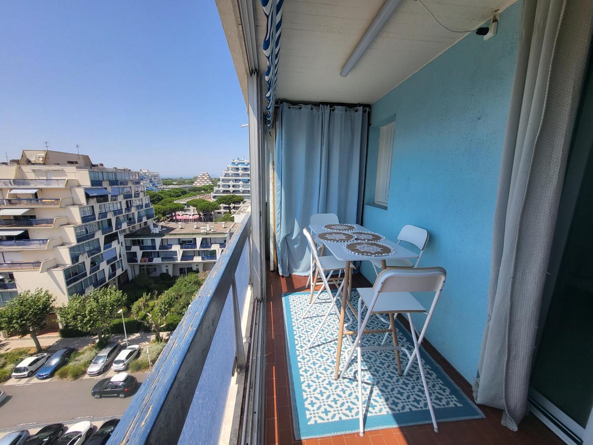 Appartement Lumineux Avec Vue Sur Mer A 50 M De La Plage Et Du Centre La Grande-Motte Eksteriør bilde